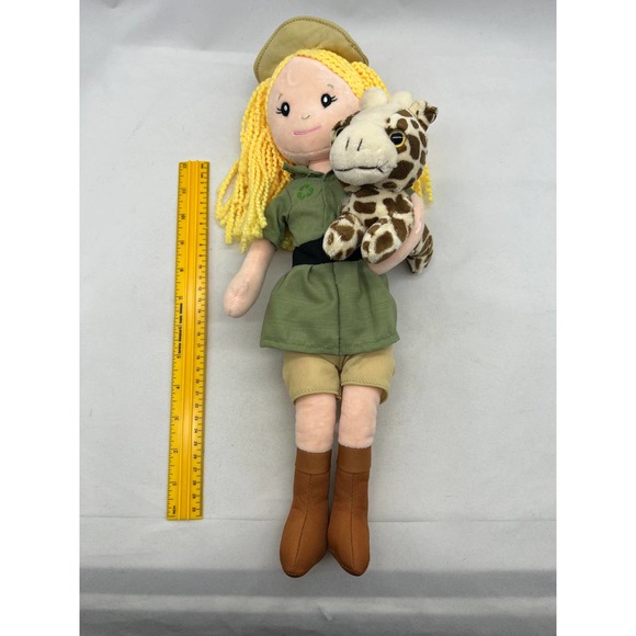 The Petting Zoo, Zookeeper Doll with Giraffe Stuffed Animal 17 inch‎ - Picture 4 of 4